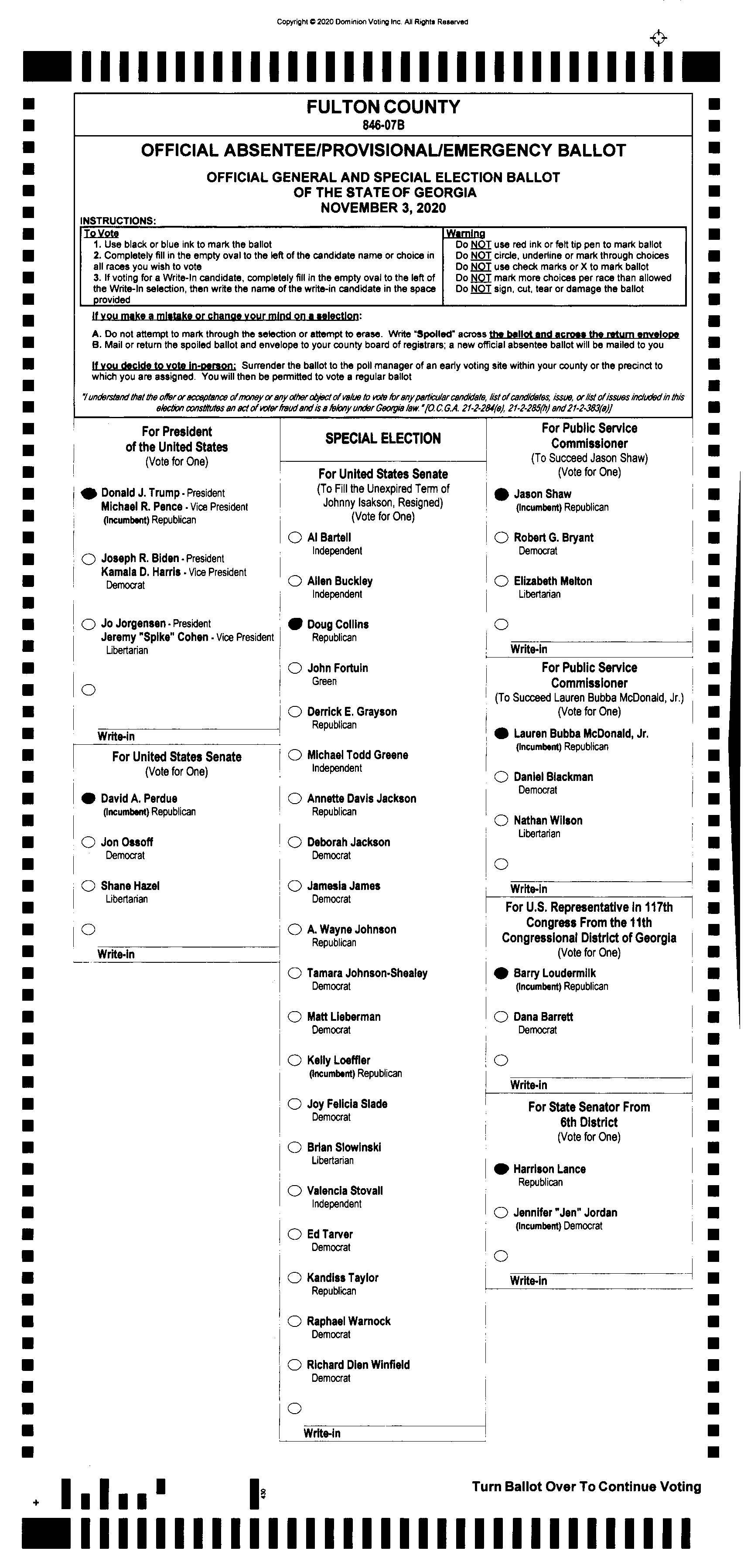 Source Ballot